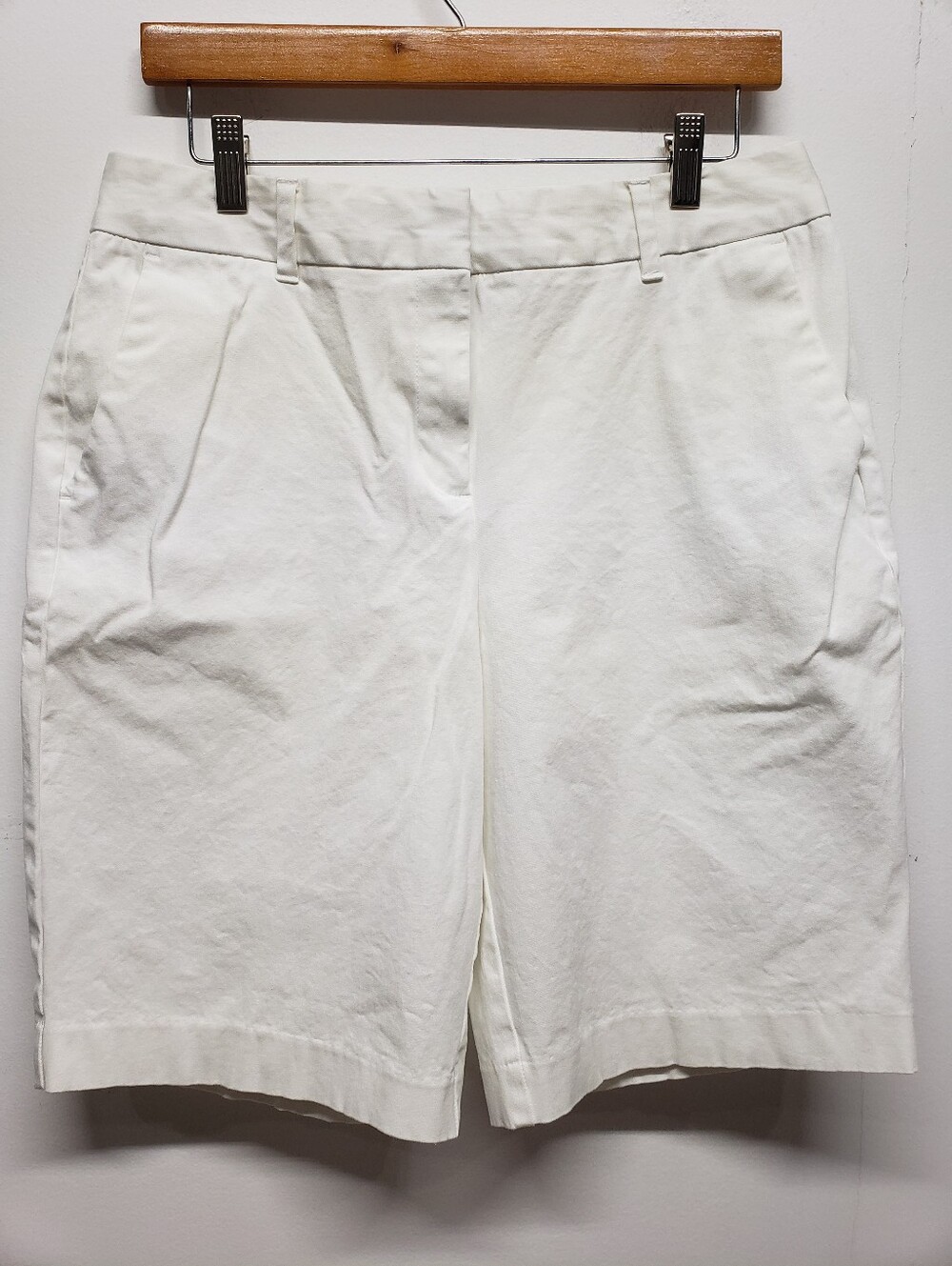 Worthington Bermuda Shorts Modern Fit White 10